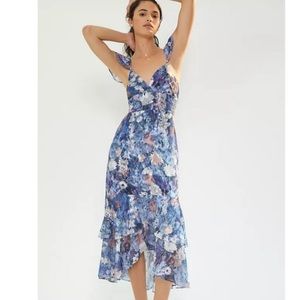 NWT Anthropologie Floral Midi Dress